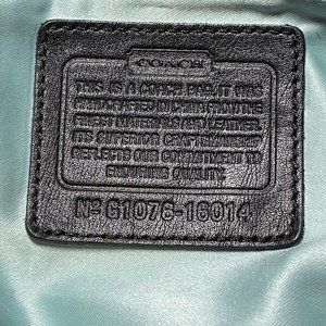 Vintage Coach G1076-16014 Kristen HOBO Satchel- Black, ORIGINAL DUST COV…